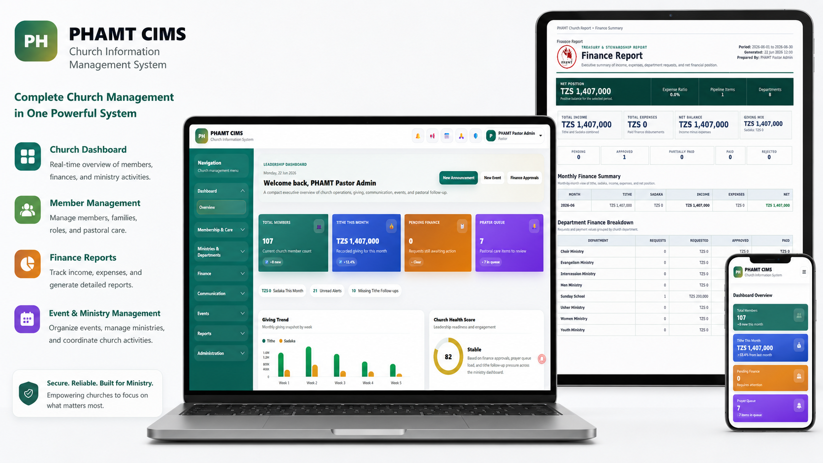 Church Information Management System