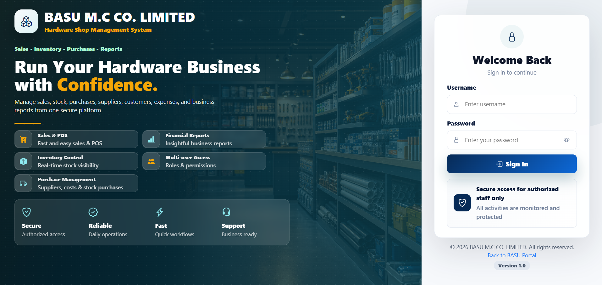 Basu Hardware System